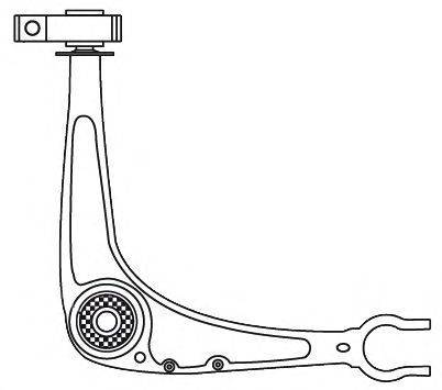 Рычаг независимой подвески колеса, подвеска колеса FRAP 3053