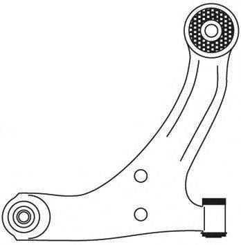 Рычаг независимой подвески колеса, подвеска колеса FRAP 4107