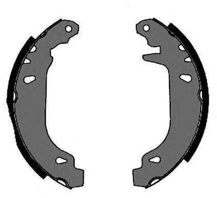 Комплект тормозных колодок VEMA 84602