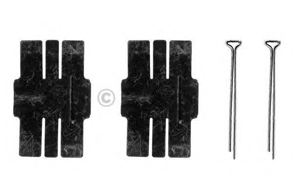 Комплектующие, колодки дискового тормоза BOSCH AP139