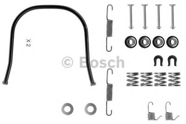 Комплектующие, тормозная колодка BOSCH 1 987 475 095