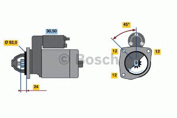 Стартер BOSCH 0 001 218 768