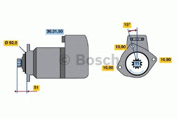 Стартер JENBACHER WERKE 229312