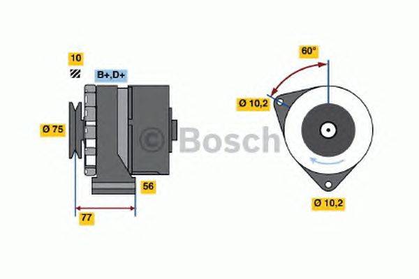 Генератор BOSCH 3315