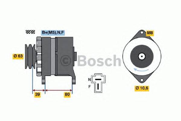 Генератор BOSCH 3542