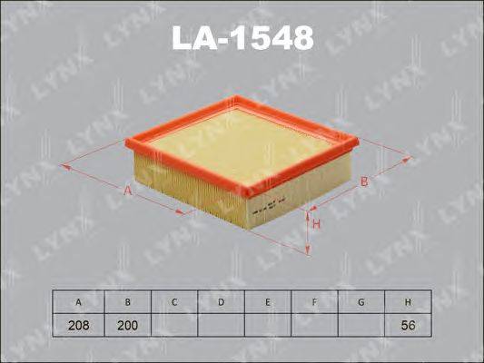 Воздушный фильтр LYNXauto LA-1548