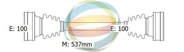 Приводной вал ODM-MULTIPARTS 18-213040