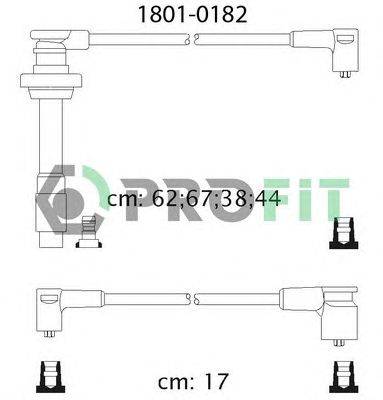 Комплект проводов зажигания PROFIT 1801-0182