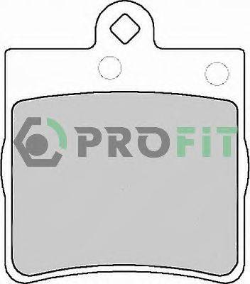 Комплект тормозных колодок, дисковый тормоз PROFIT 5000-1311 C