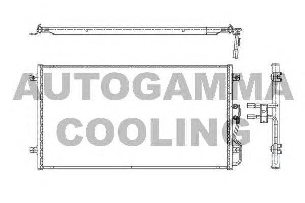 Конденсатор, кондиционер AUTOGAMMA 101748