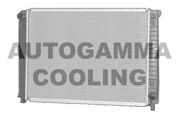 Радиатор, охлаждение двигателя AUTOGAMMA 102386