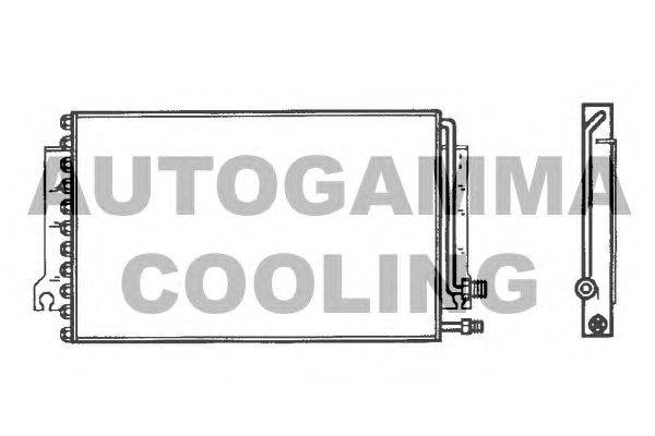 Конденсатор, кондиционер AUTOGAMMA 102758