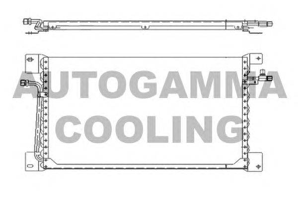 Конденсатор, кондиционер AUTOGAMMA 104019