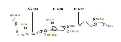 Система выпуска ОГ GT Exhaust 1050