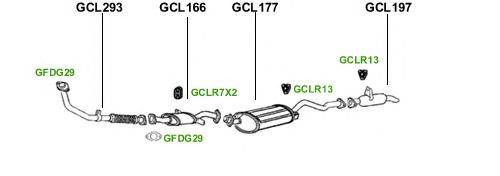 Система выпуска ОГ GT Exhaust 1285