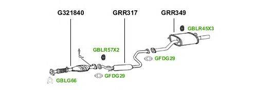 Система выпуска ОГ GT Exhaust 1949