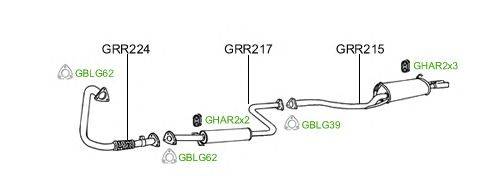 Система выпуска ОГ GT Exhaust 2030