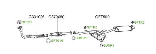Система выпуска ОГ GT Exhaust 450