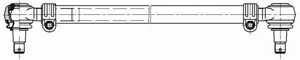 Поперечная рулевая тяга LEMFÖRDER 2396601