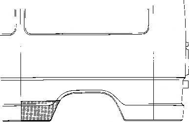 Боковина VAN WEZEL 3070142