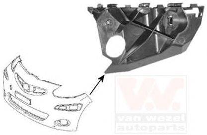 Кронштейн, буфер VAN WEZEL 5403567