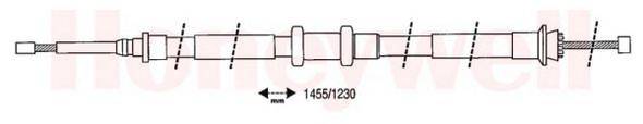 Трос, стояночная тормозная система BENDIX 432995B