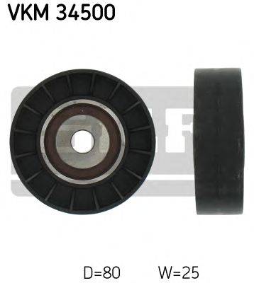 Паразитный / ведущий ролик, поликлиновой ремень SKF VKM34500