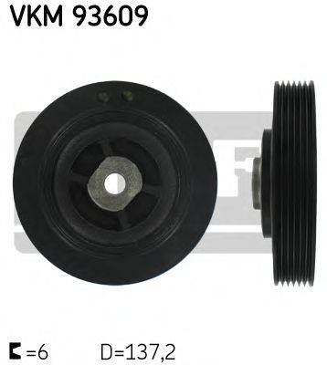 Ременный шкив, коленчатый вал SKF VKM 93609