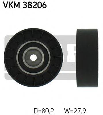 Паразитный / ведущий ролик, поликлиновой ремень SKF VKM38206