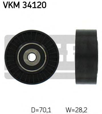 Паразитный / ведущий ролик, поликлиновой ремень SKF VKM34120