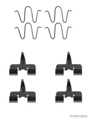 Комплектующие, колодки дискового тормоза HERTH+BUSS JAKOPARTS J3663011