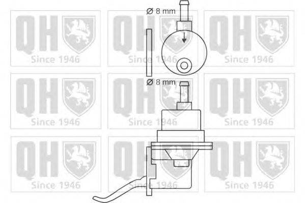 Топливный насос QUINTON HAZELL QFP9