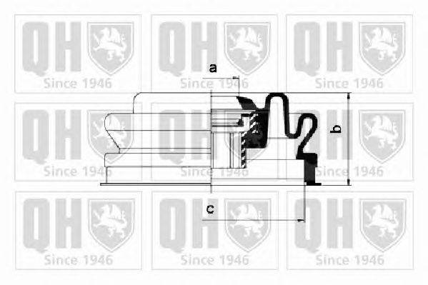 Комплект пылника, приводной вал QUINTON HAZELL QJB260