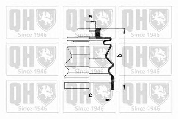 Комплект пылника, приводной вал QUINTON HAZELL QJB361