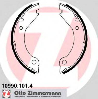 Комплект тормозных колодок, стояночная тормозная система ZIMMERMANN 10990.101.4