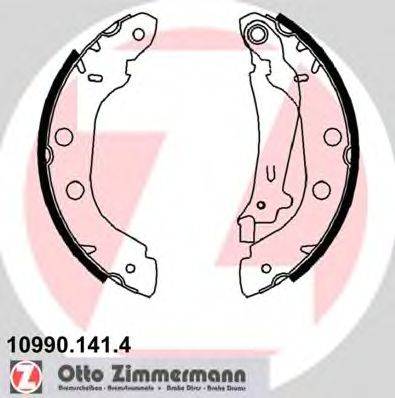 Комплект тормозных колодок ZIMMERMANN 109901414