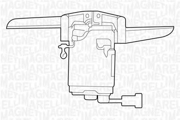 Вентилятор, охлаждение двигателя MAGNETI MARELLI 069422206010