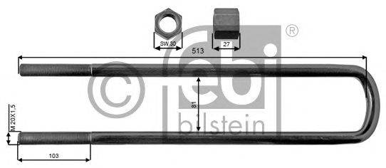 Стремянка рессоры FEBI BILSTEIN 39179