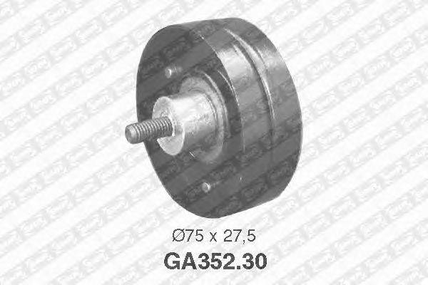 Паразитный / ведущий ролик, поликлиновой ремень SNR GA352.30