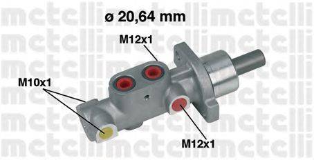 Главный тормозной цилиндр METELLI 05-0296