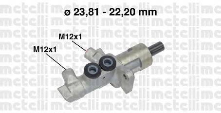 Главный тормозной цилиндр METELLI 05-0548