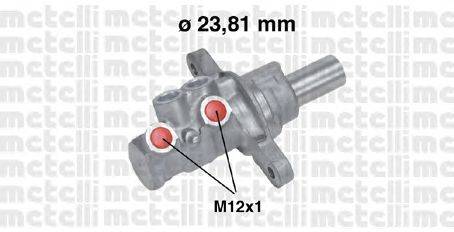 Главный тормозной цилиндр METELLI 05-0725