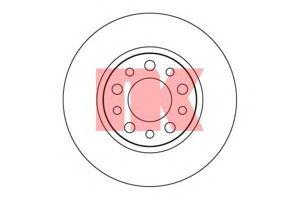 Тормозной диск NK 201024
