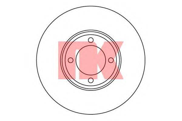 Тормозной диск NK 204528
