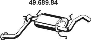 Глушитель выхлопных газов конечный EBERSPÄCHER 49.689.84