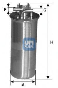 Топливный фильтр UFI 2400100