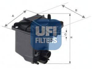 Топливный фильтр UFI 2402700