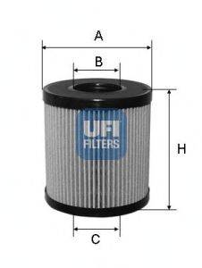 Масляный фильтр UFI 2506000