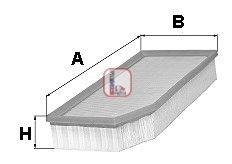 Воздушный фильтр SOFIMA S 1802 A