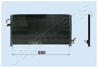 Конденсатор, кондиционер JAPANPARTS CND243007